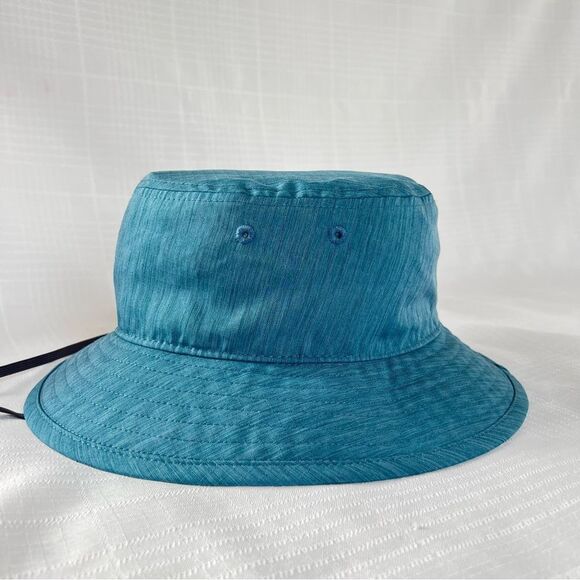 Sunday Afternoon Sunfire Adj Teal Bucket Sun Fishing Boating Hat With Strap - Picture 2 of 13